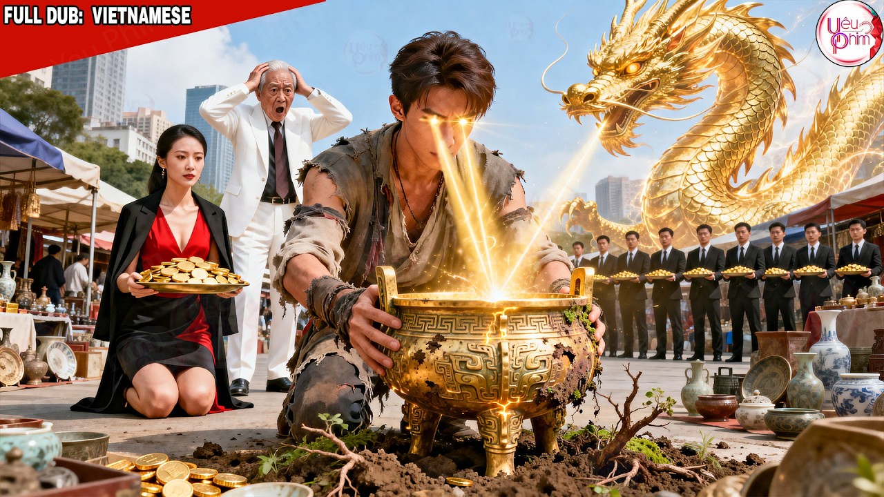 Tên Ăn Mày Có Đôi Mắt Thần Nhìn Xuyên Thấu Báu Vật, Trở Thành Tỷ Phú Sau 1 Đêm, Khiến Nữ CEO Cầu Hôn