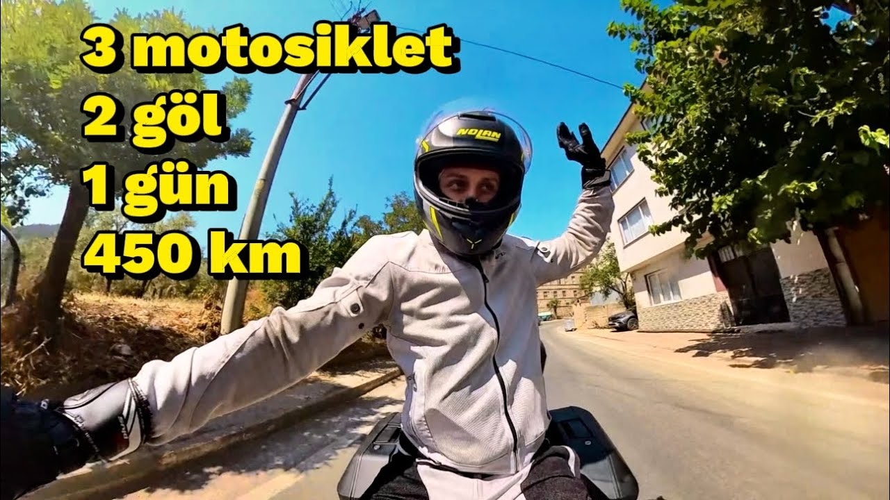 3 Motosiklet, 450 km Günübirlik Tur. İznik, Adapazarı, İstanbul. Deprem Gerçeği