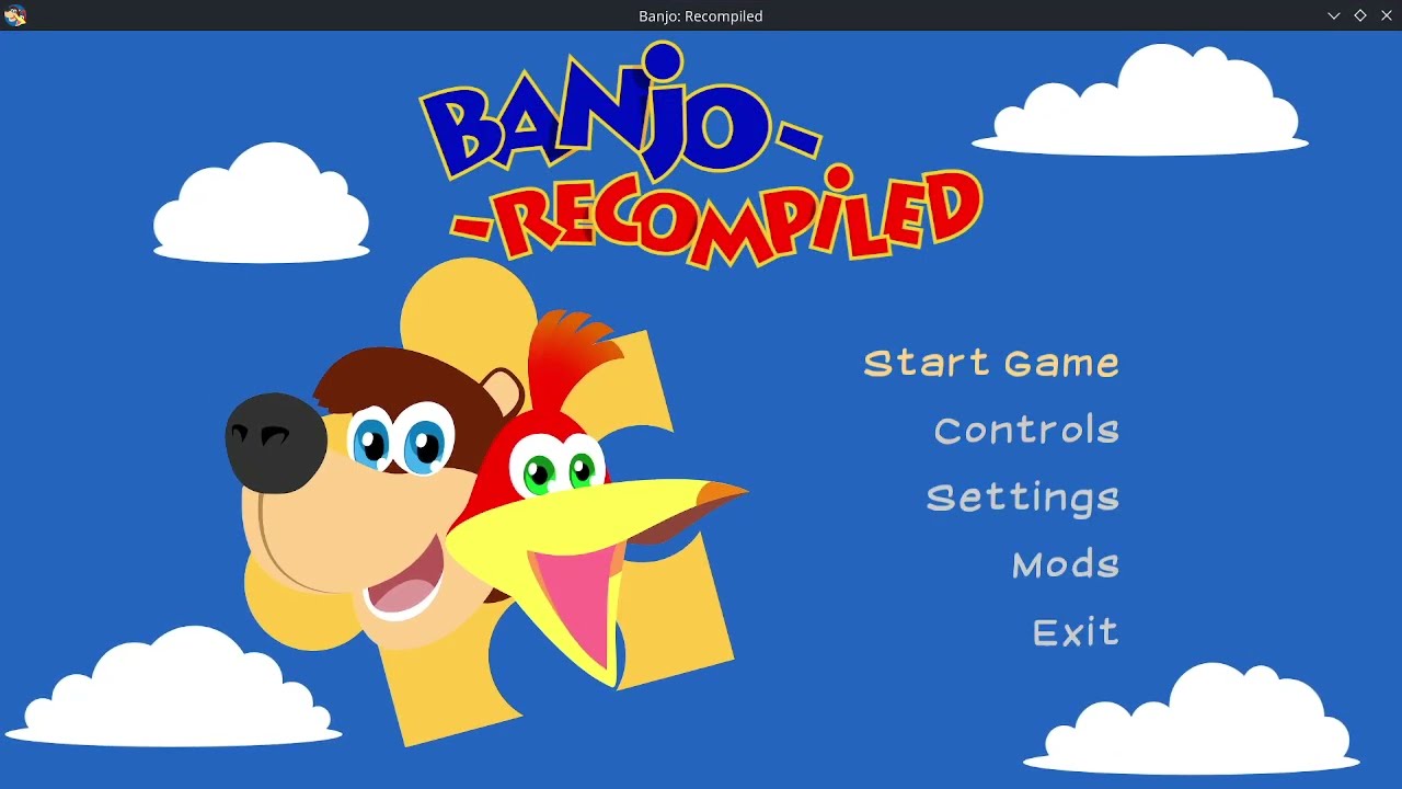 N64 Banjo kazooie Recompiled