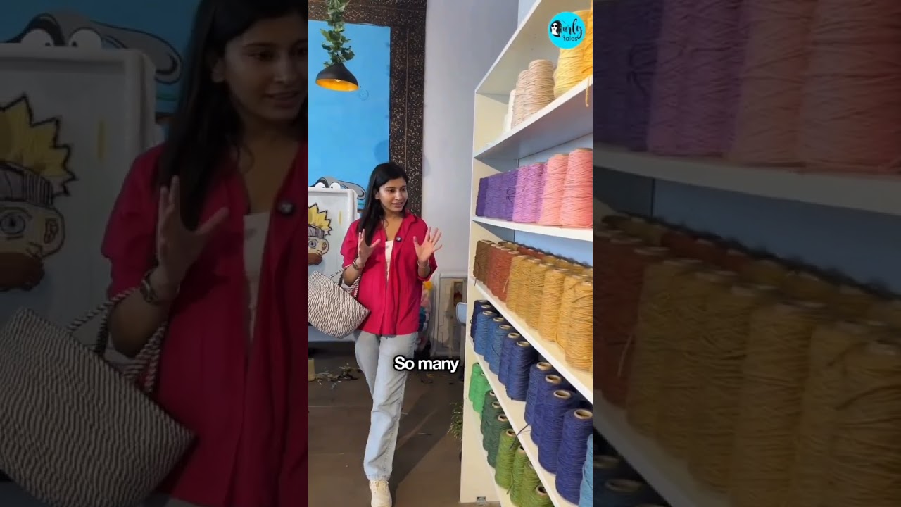 Gurgaon's First Ever Tufting Workshop | Curly Tales #shorts
