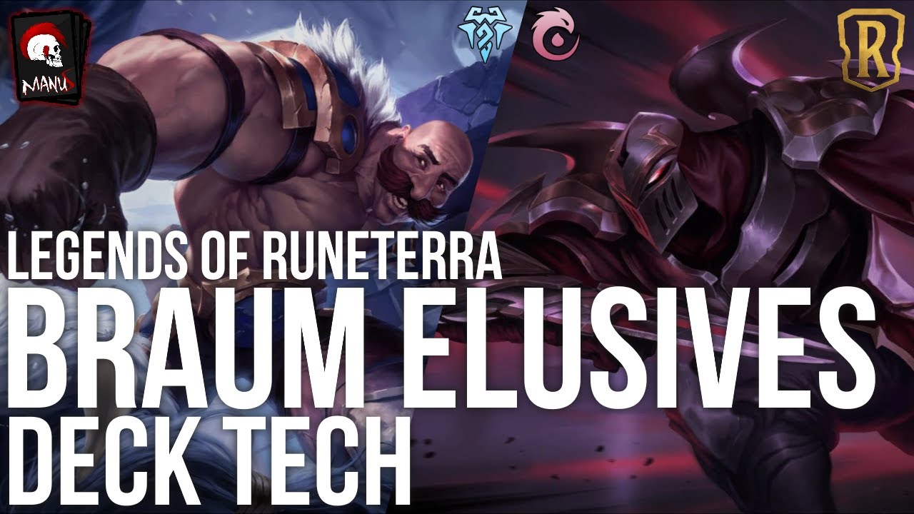 Legends of Runeterra - Adapting Elusives: Master with Braum Elusives | Deck Tech (Top 50 Master)