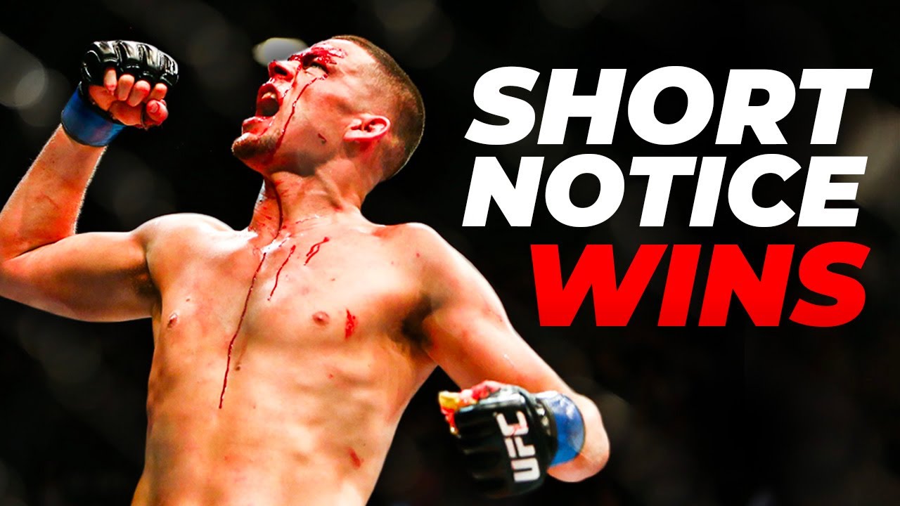 10 of the BEST SHORT NOTICE Wins in MMA
