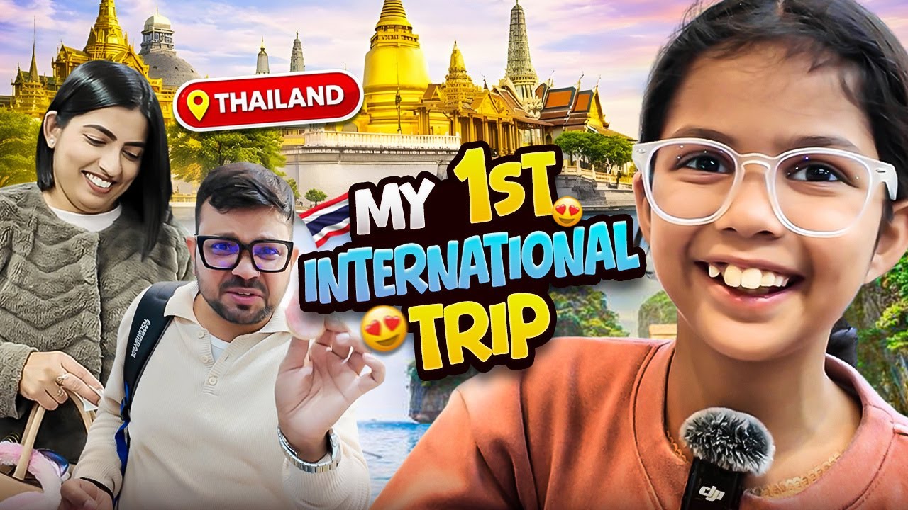 My First International Trip ✈️| Chandigarh to Thailand🇹🇭 Travel Vlog | Adi Keshari Family Connection