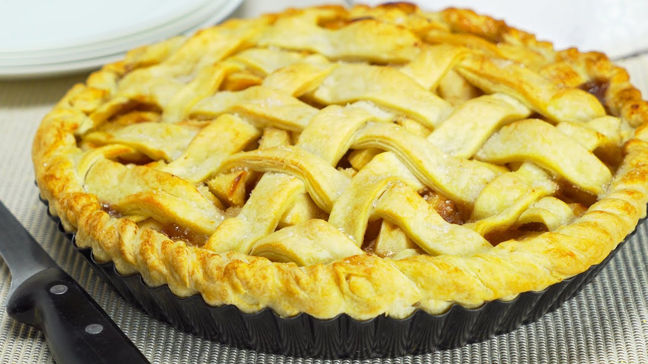 Homemade Easy Apple Pie Recipe | PUFF PASTRY APPLE CINNAMON Pie. Recipe by Always Yummy!