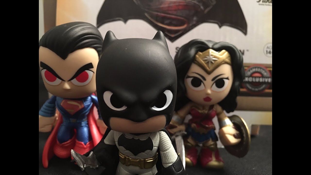 Gamestop Exclusive Batman V Superman Funko Mystery Minis Full Case Unboxing