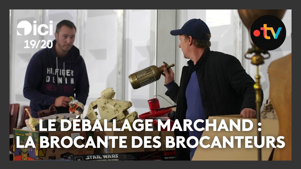 Le déballage marchand, la brocante des brocanteurs et des antiquaires réservée aux pro