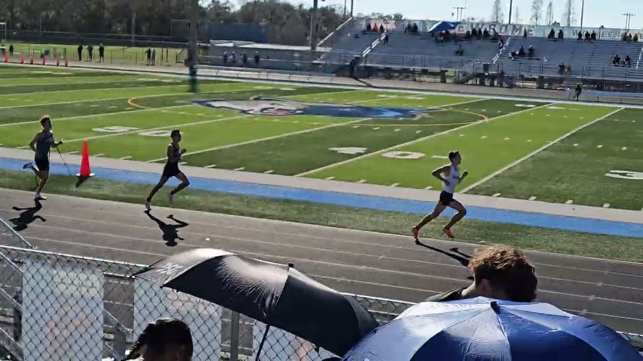 * NEW SCHOOL RECORD * Jaxon Kiper 1600m run at Newsome Invitational on February 21, 2026.