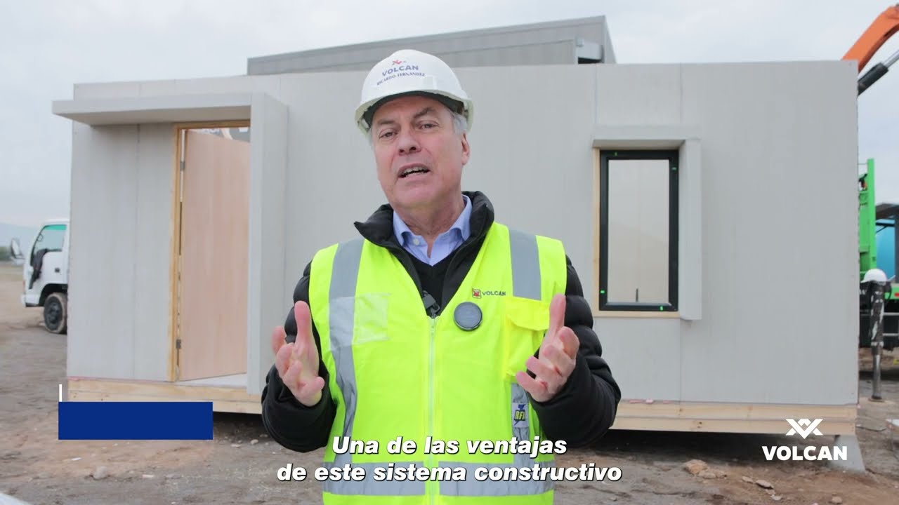 VOLCOPANEL MPE, panel estructural para construcción industrializada