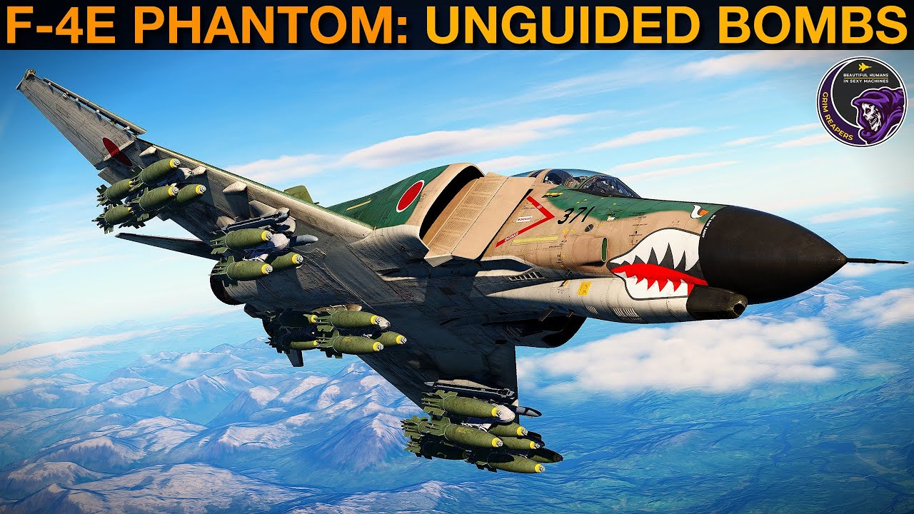 F-4E Phantom: руководство по неуправляемому бомбометанию в режиме прямого наведения | DCS