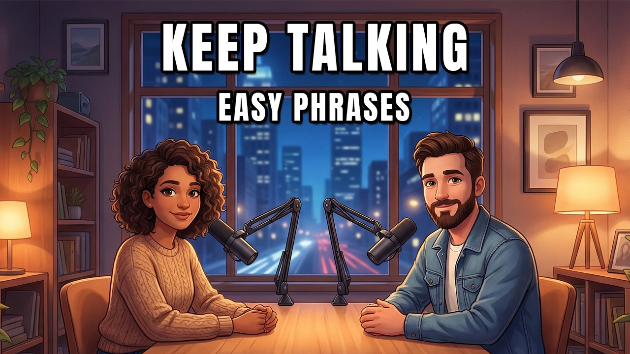 Don’t be Silent at a Camp! | Morning English Practice | Level A2