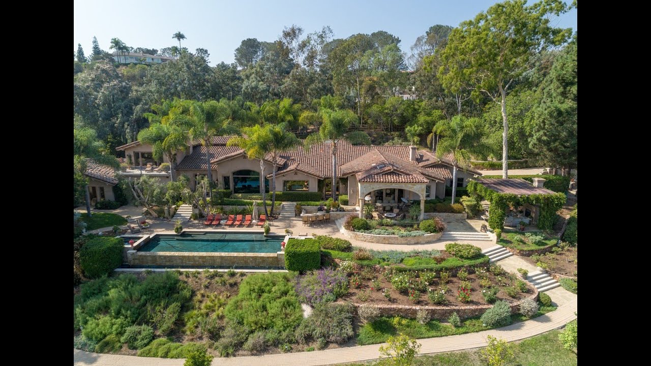 Custom-Built Estate in Rancho Santa Fe | 4724 El Aspecto, Rancho Santa Fe, CA