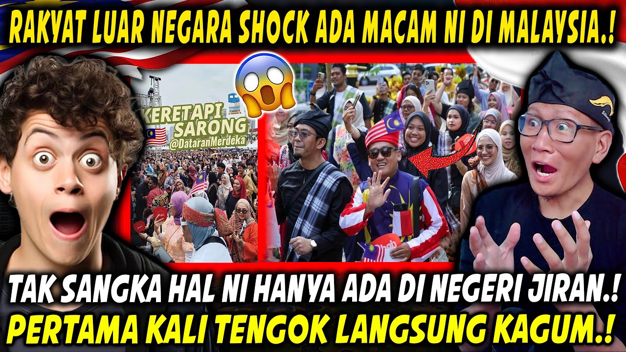 SARONG TRAIN 2025 BUAT MALAYSIA GEMPAR🔥 ORANG LUAR TURUT TERKESIMA‼️ TAK PERNAH DILIHAT DI NEGARANYA