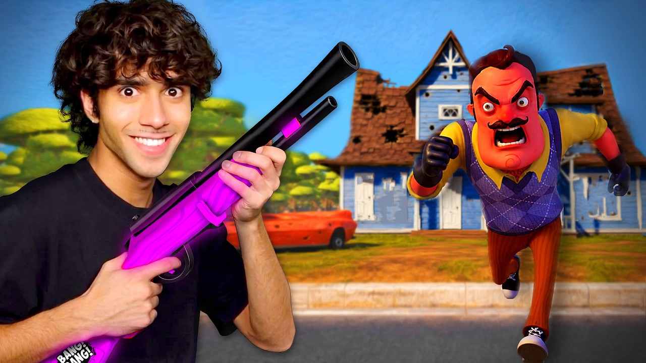Hello Neighbor, но я добавил ОРУЖИЕ...