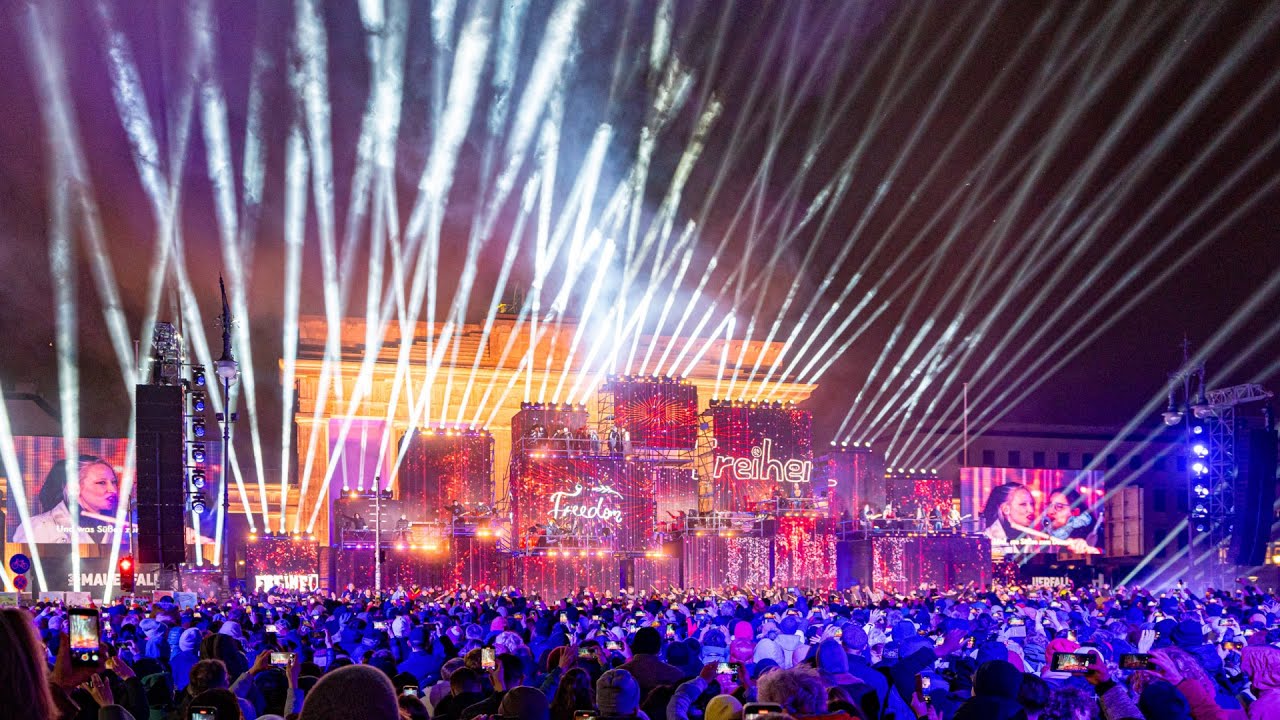 360°-Technik für ein historisches Event: PRG beim 35. Jubiläum des Mauerfalls in Berlin