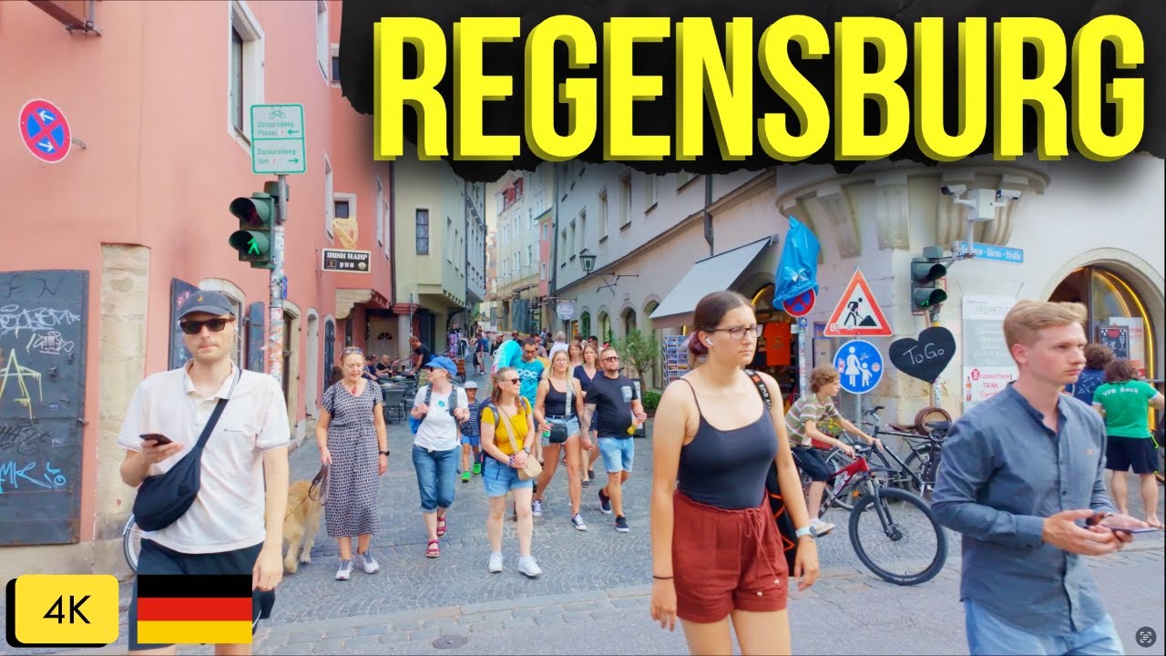 Regensburg Germany Walking Tour | Beauty of Bavaria: Walking Through Regensburg