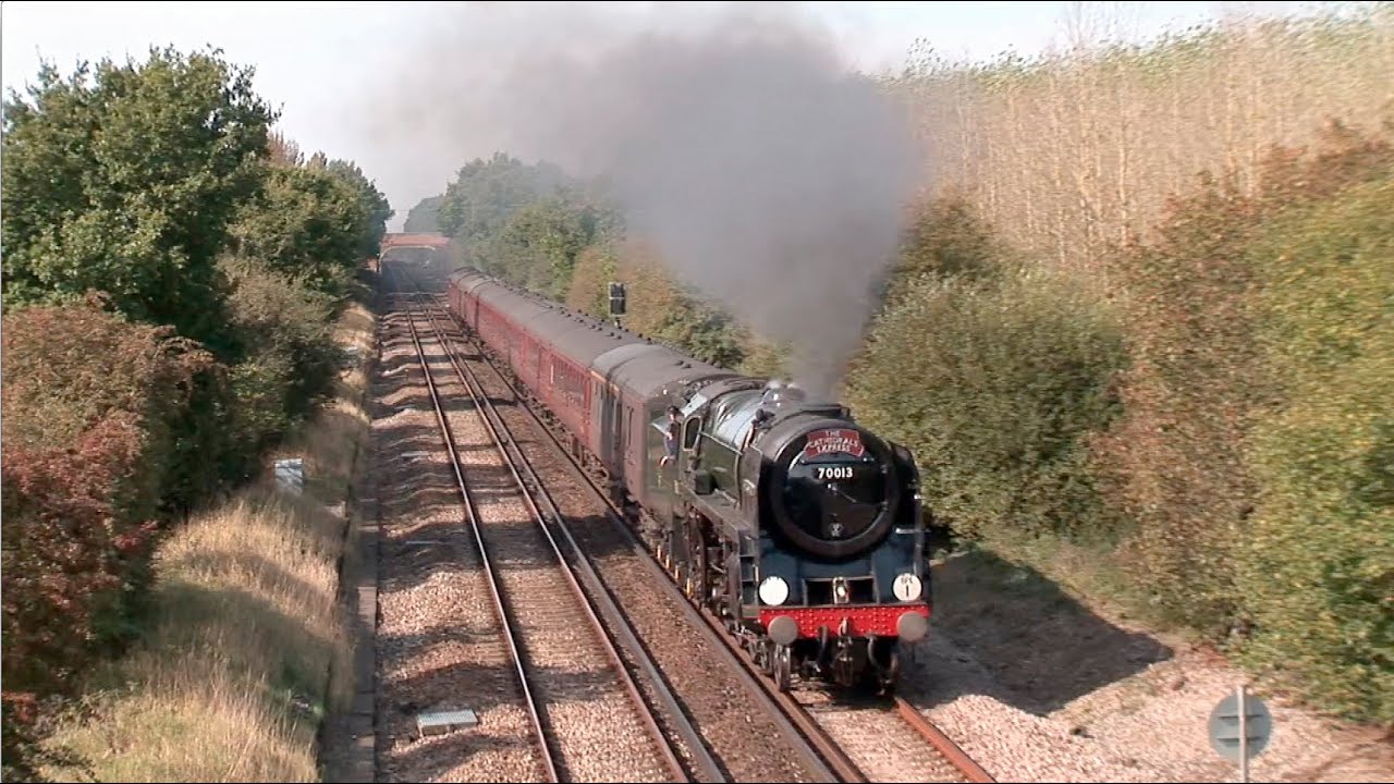 70013 OLIVER CROMWELL Steam Locomotive Compilation
