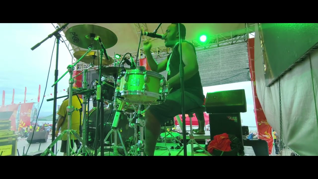 Karange drummer groove master_Souljay ft UNIK7BAND_Bonfire festival2025_Band intro.