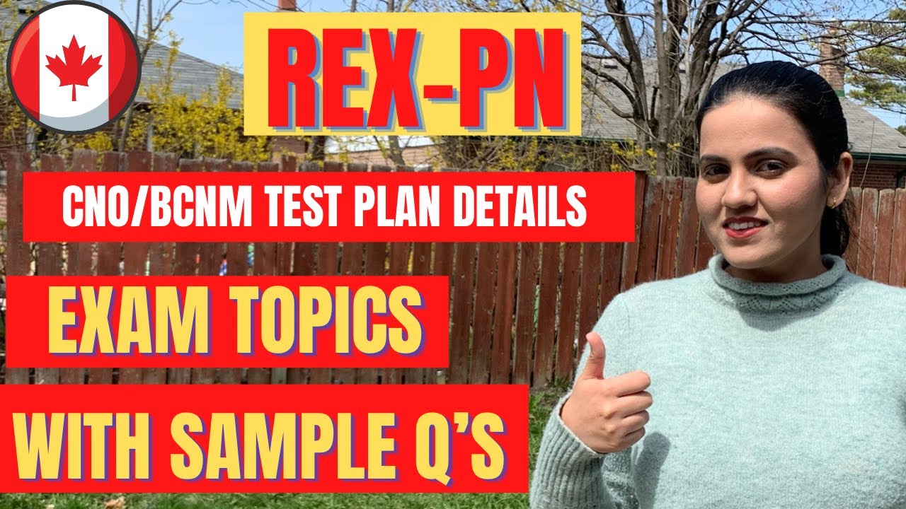 CNO REx-PN test plan |Rex pn exam prep topics | How to study using Text plan | LPN Exam test plan