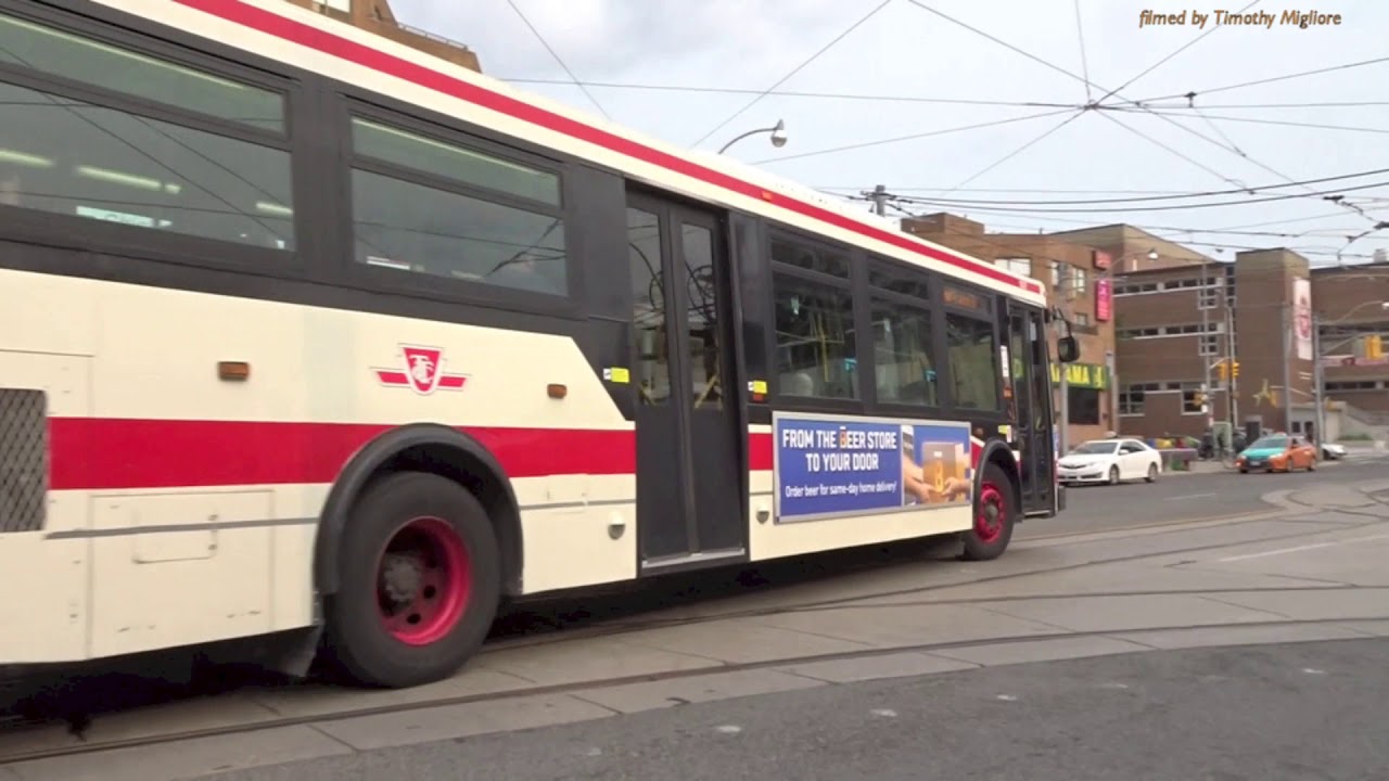 Buses in Toronto, Canada 2018