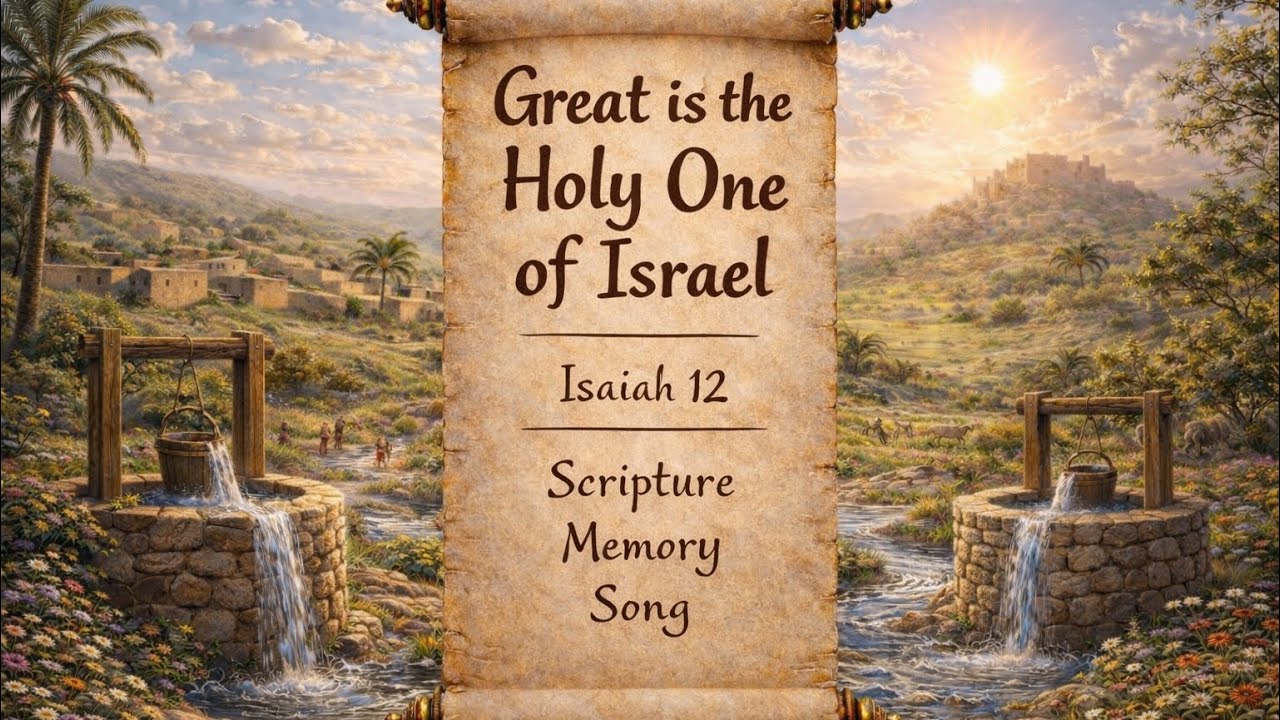 Great is the Holy One of Israel | Isaiah 12 | Scripture Memory Song