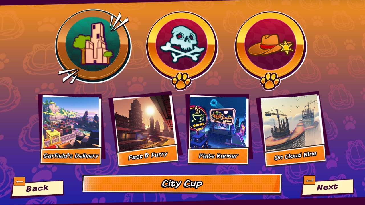 Garfield Kart 2 - All You Can Drift - City Cup