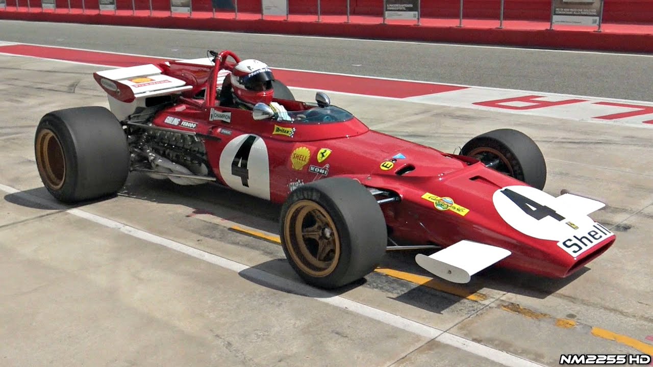 1971 Ferrari 312 B2 - Ferrari Flat-12 PURE Engine Sound!