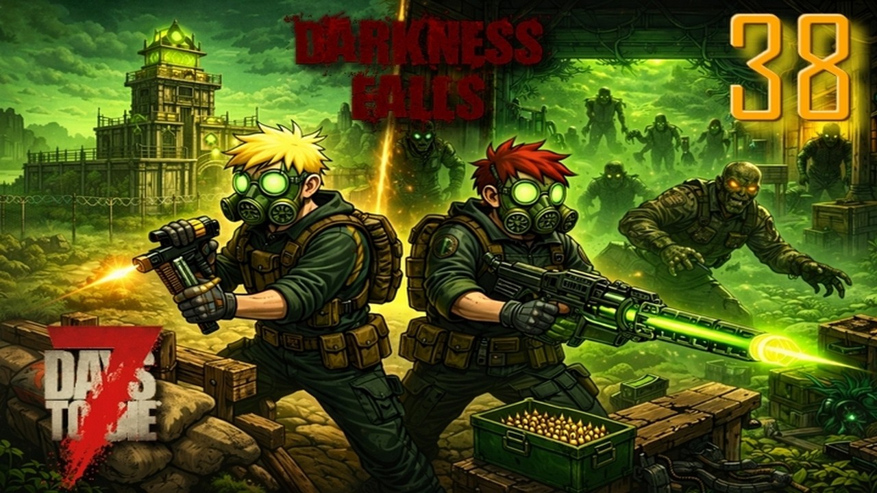 Darkness Falls –  Jour 52 : POI, Farm & Construction (Partie 1) | 7 Days to Die en duo