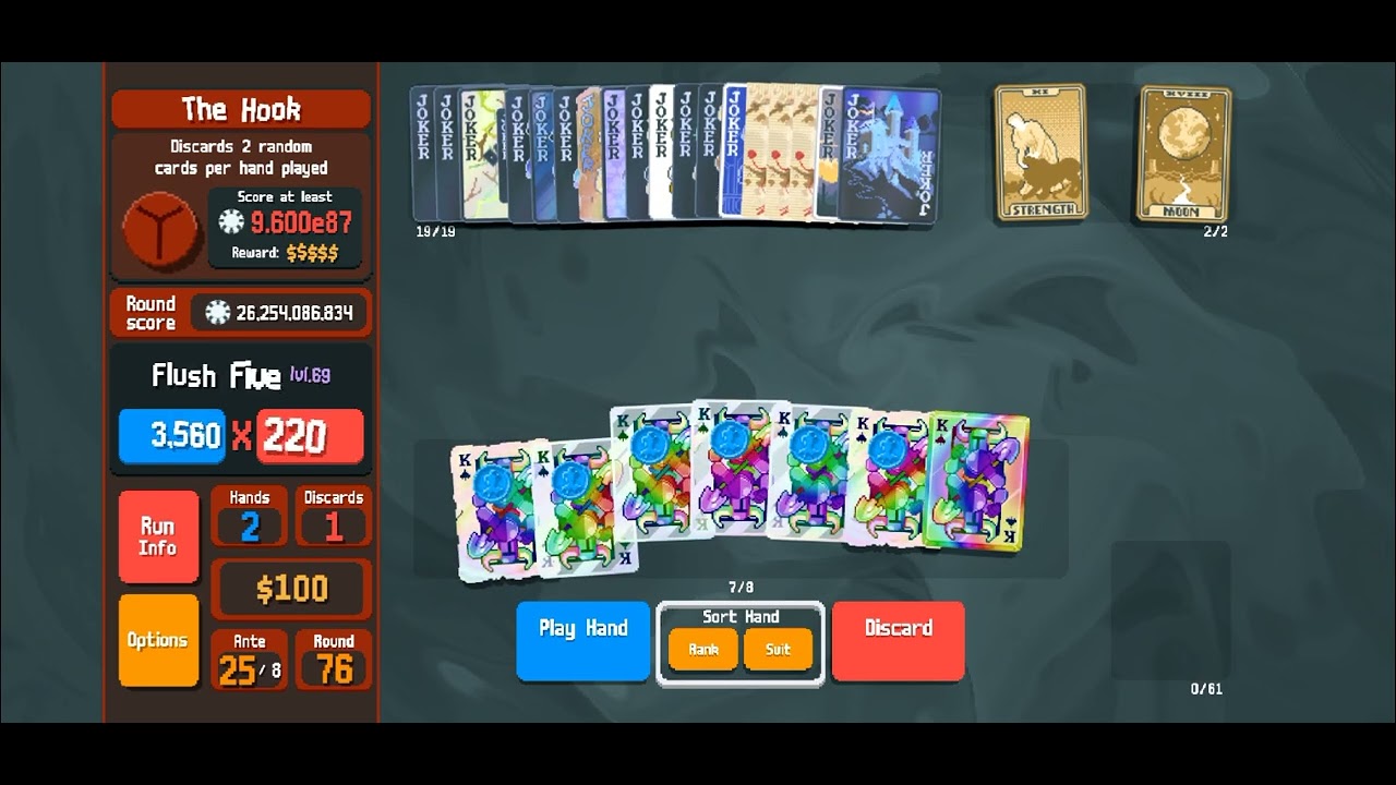 Balatro - Castle 5.6k chips (Unseed)