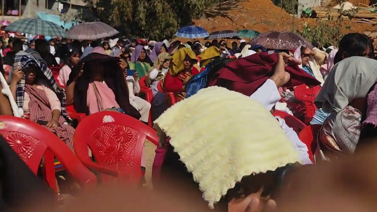 Gospel choir by Nongsnieng pci.at Lumshnong during Narpuh Border pyresbytery pyf.2026