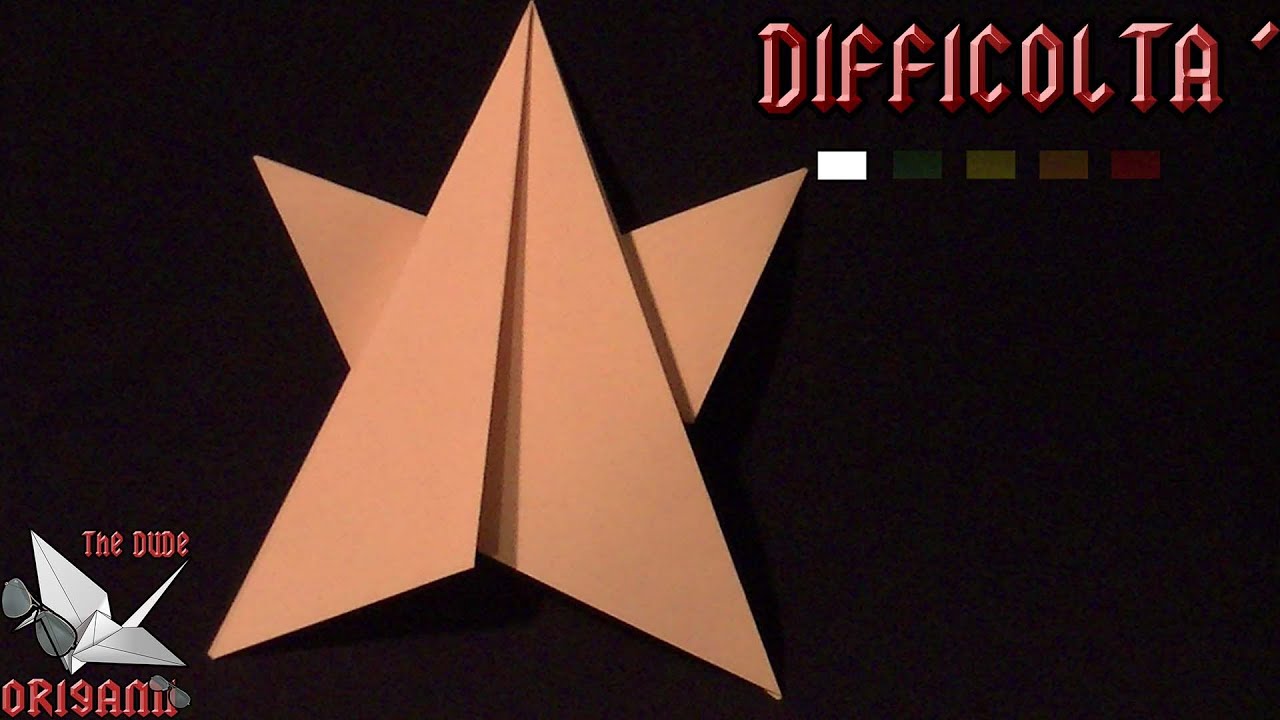 [ORIGAMI ITA] Stella Semplice || Origami Per Bambini o Principianti (E Non Solo!)