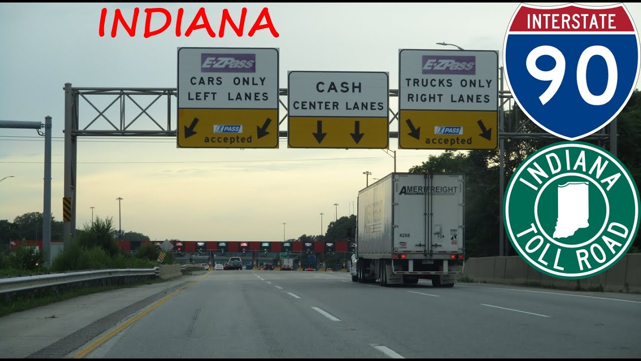 Indiana Toll Road (Interstate 90) westbound [FULL LENGTH VIDEO]