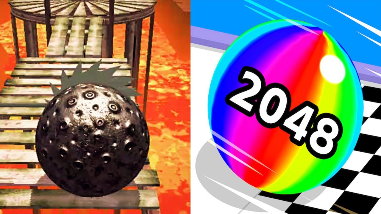 Rollance Adventure Balls VS Ball Run 2048 - Android iOS Gameplay Ep 2