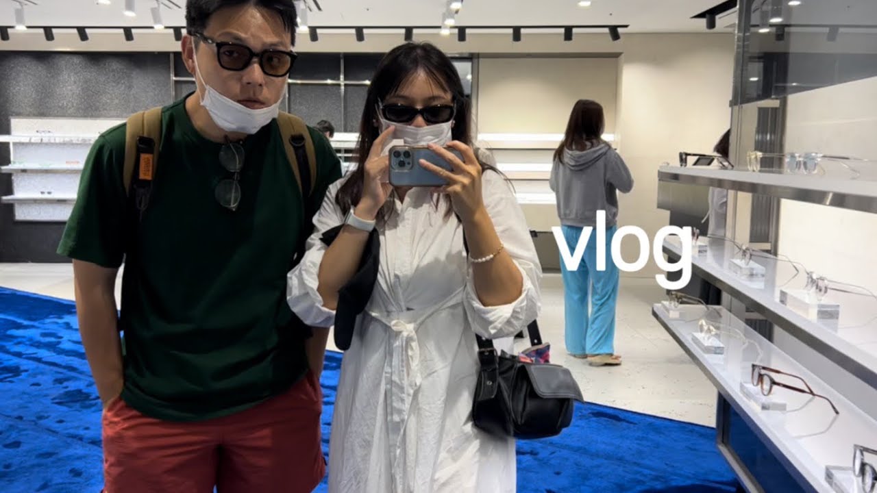 마지막 한국 일상. 가족들이랑 시간 보내고 면세점 쇼핑하고 일본 돌아가기