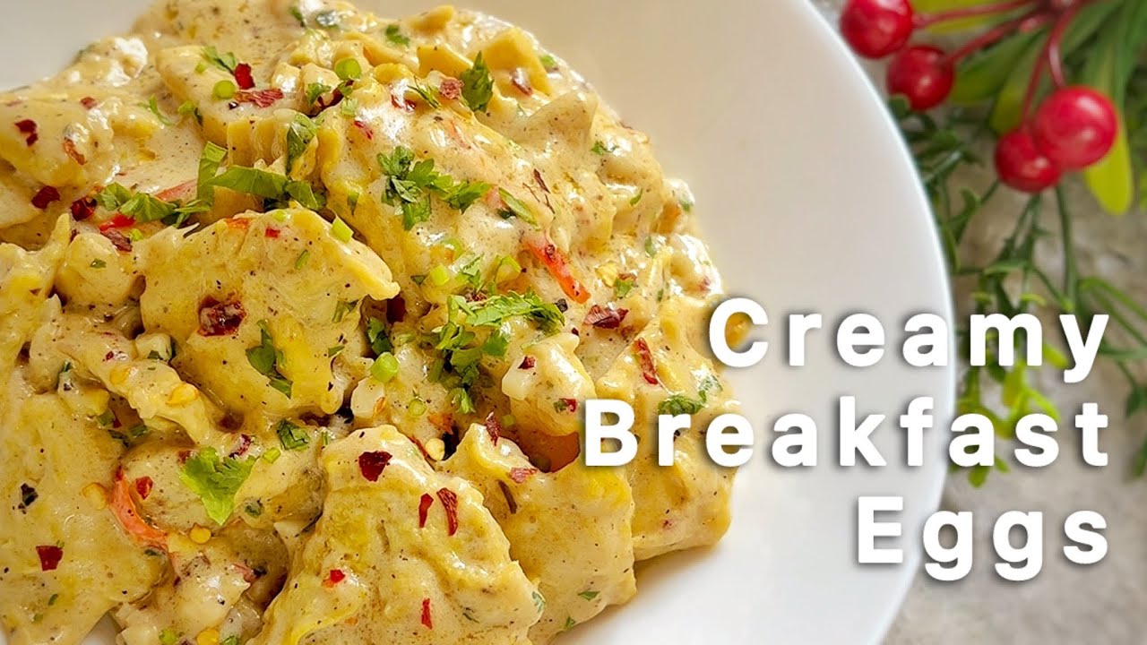 Creamy Breakfast Eggs Ready in 10 Minutes