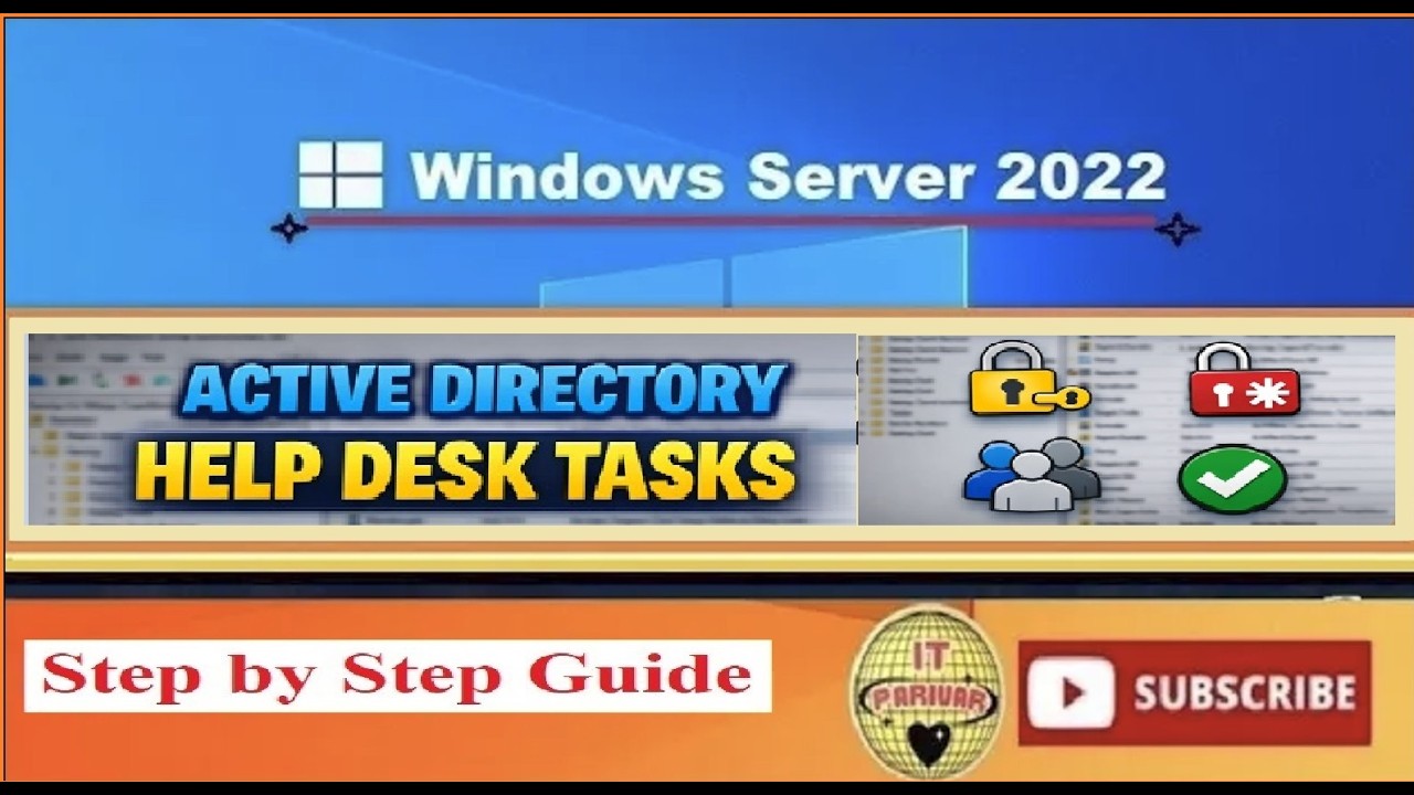 Active Directory Help Desk Tasks for Beginners | Real IT Support Tasks