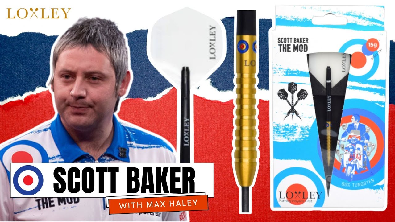 SCOTT BAKER THE MOD LOXLEY DARTS REVIEW WITH MAX HALEY