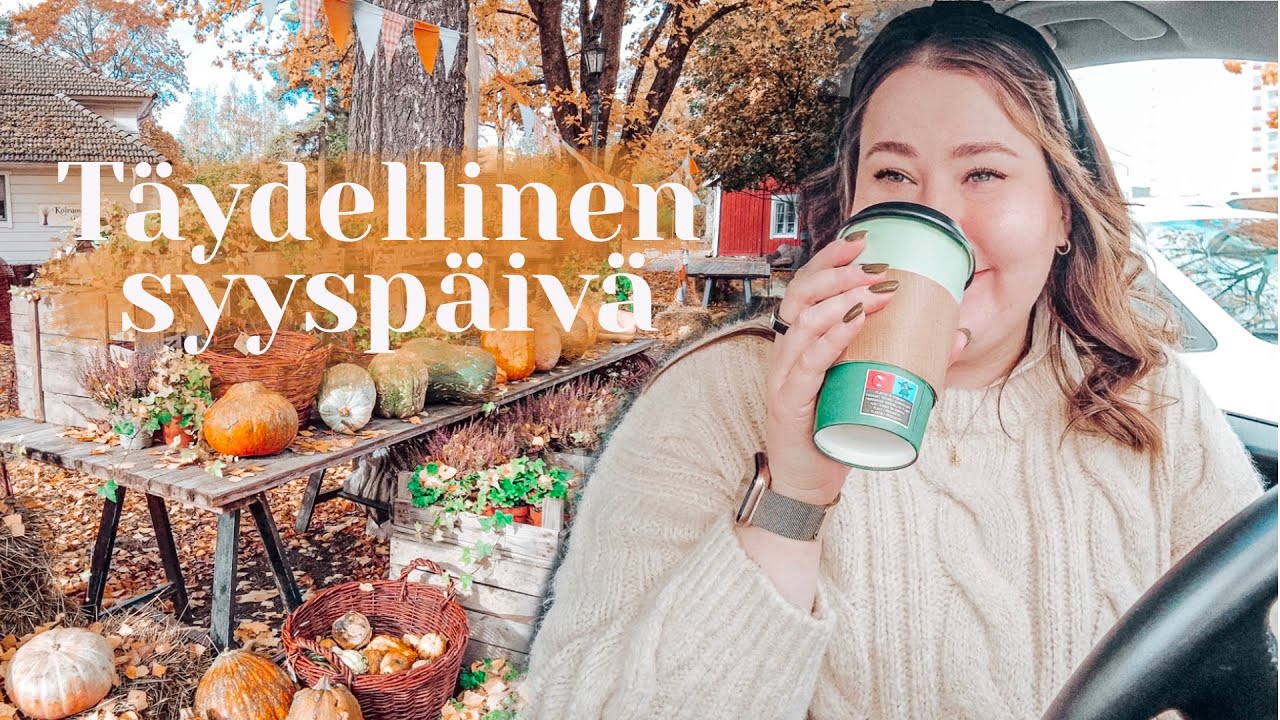 Täydellinen syyspäivä 🍁 Koiramäen Pajutalli, kurpitsapiirakka, syksyinen sisustus