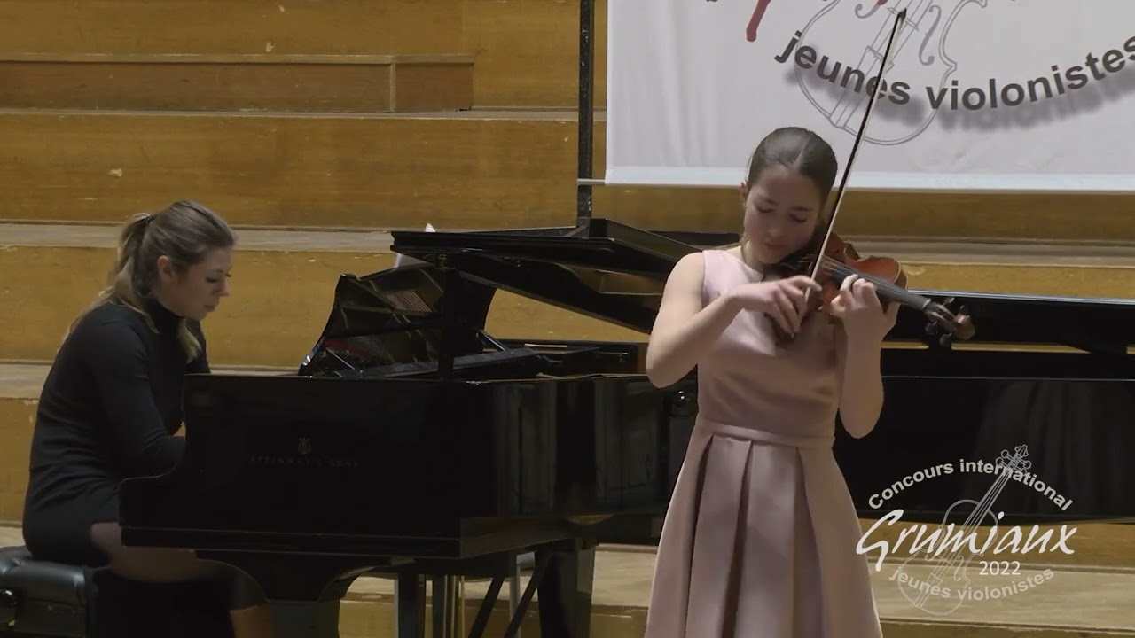 Martina Moliner. Violin (11 y. o.) H. Vieuxtemps: Tarantella op. 22 nº 5