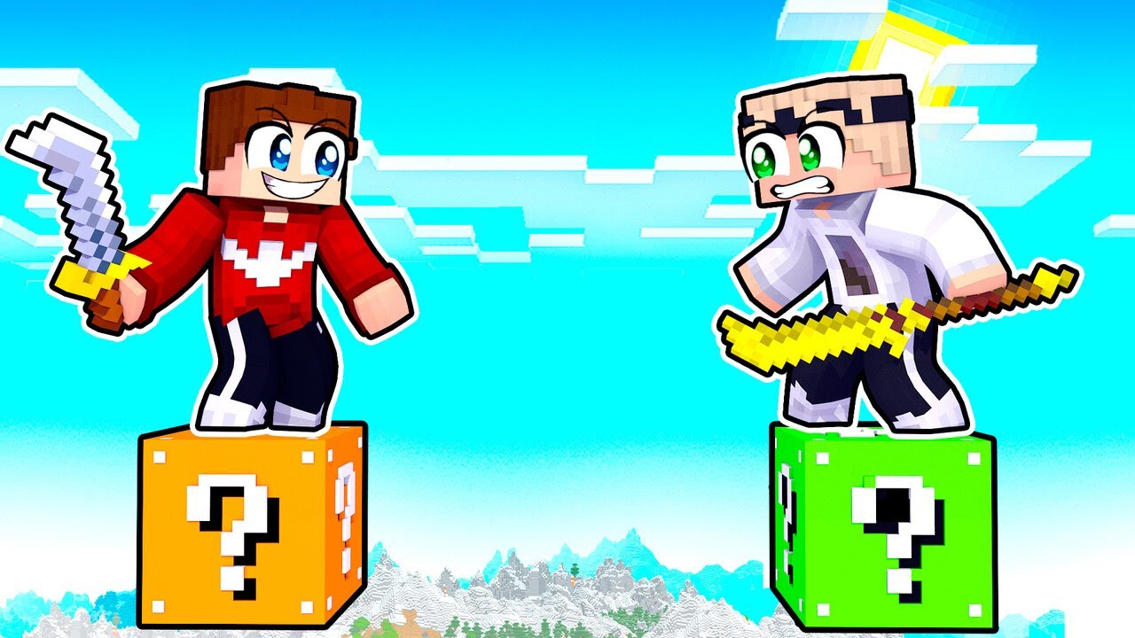 Das VERRÜCKTESTE LUCKY BLOCK RACE in Minecraft!