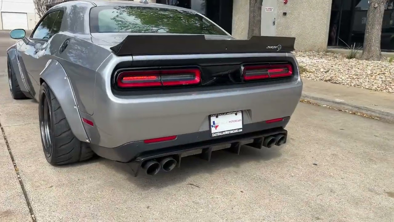 2016 Dodge Challenger SRT Hellcat LIBERTY WALK Air Lift 20 3PC ROTIFORM Dallas, Forney, Rockwal...