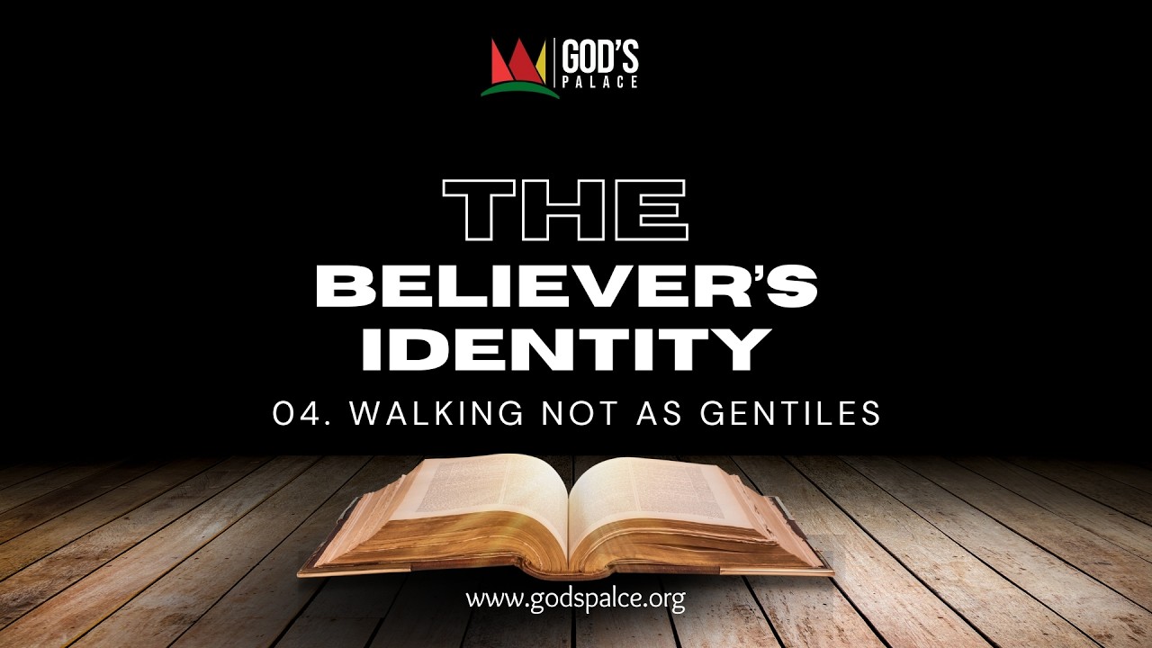 04 Walking Not As Gentiles | The Believer's Identity | 04 February 2026 | Joshua Yusuff