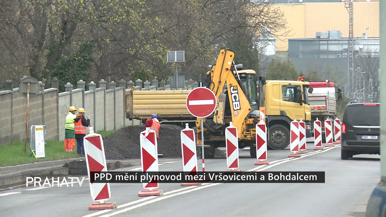 PRAŽSKÁ PLYNÁRENSKÁ DISTRIBUCE MĚNÍ PLYNOVOD MEZI VRŠOVICEMI A BOHDALCEM