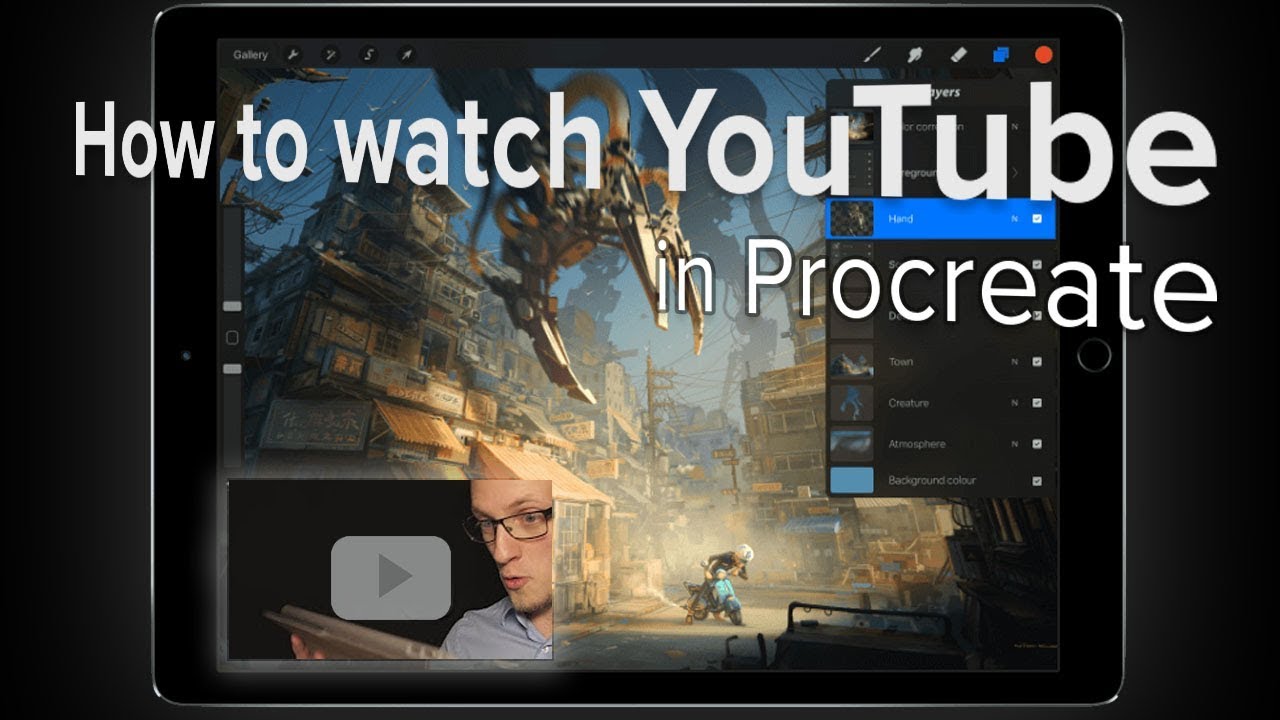 Watch YouTube While Using Procreate: Easy Hack
