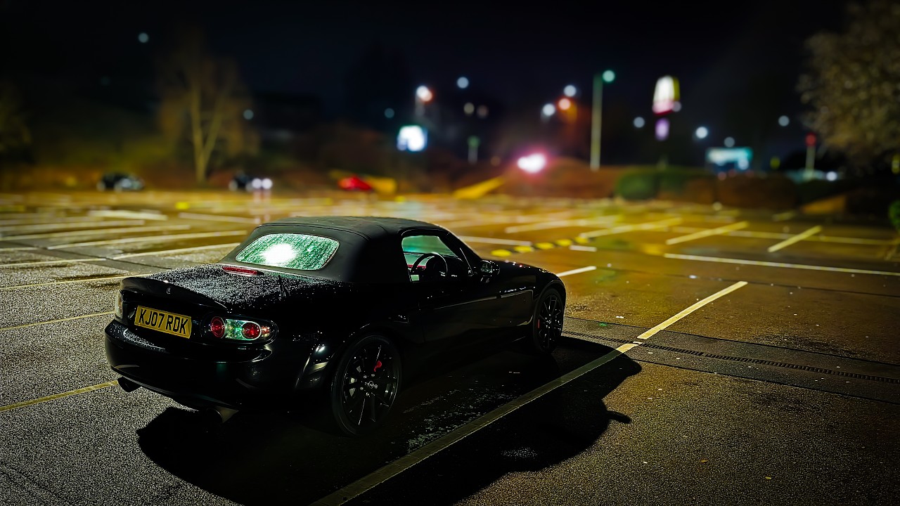 19 YEAR OLD MX5 NIGHT DRIVE