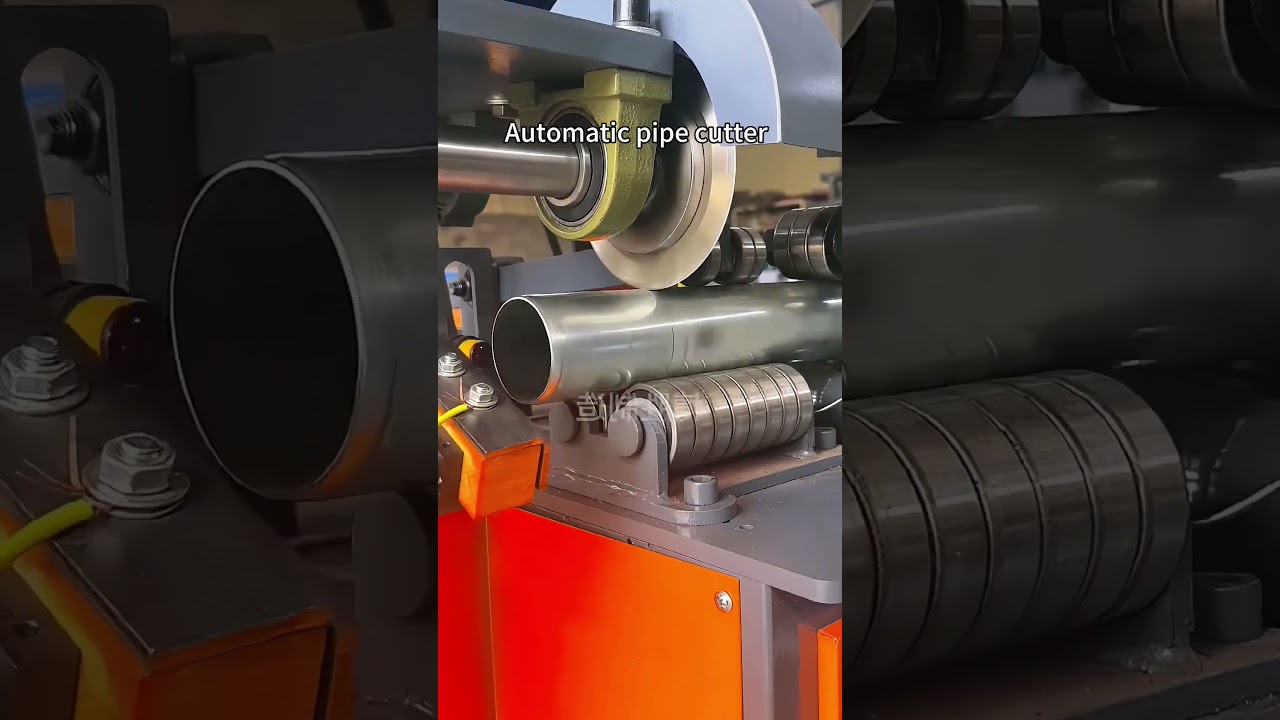 High-quality automatic metal pipe cutting machine # pipe cutter # pipe cutting #machine #factory