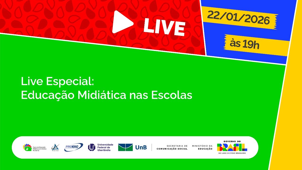 Live Especial: Educação Midiática nas Escolas