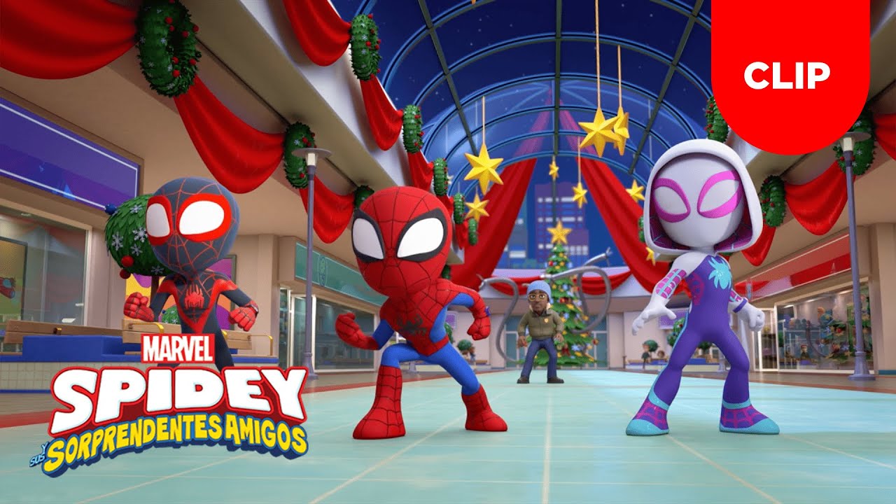 Spidey y sus Sorprendentes Amigos | Una Navidad a lo Spidey | Clip