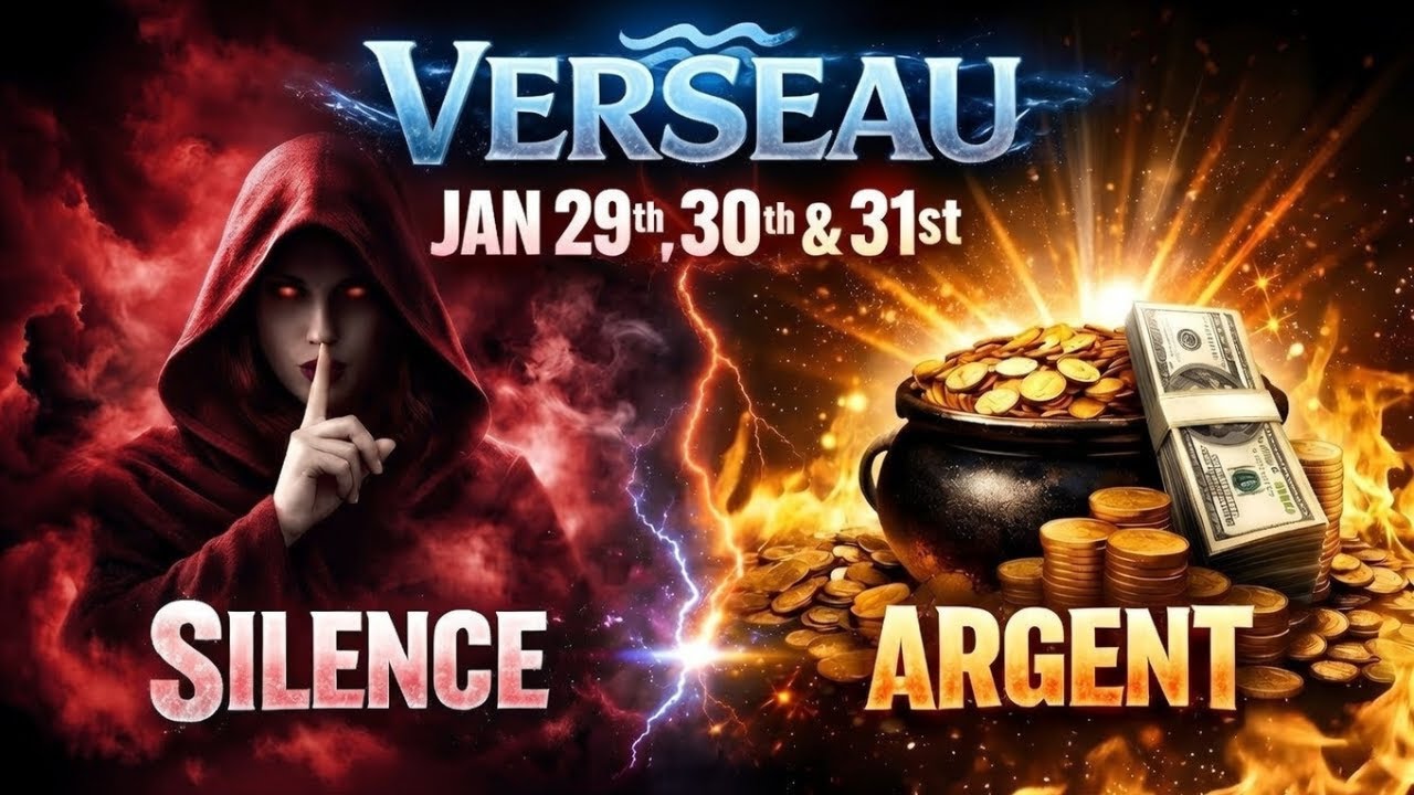 Verseau : 29, 30 et 31 janvier - Le pouvoir du silence et les opportunités financières !