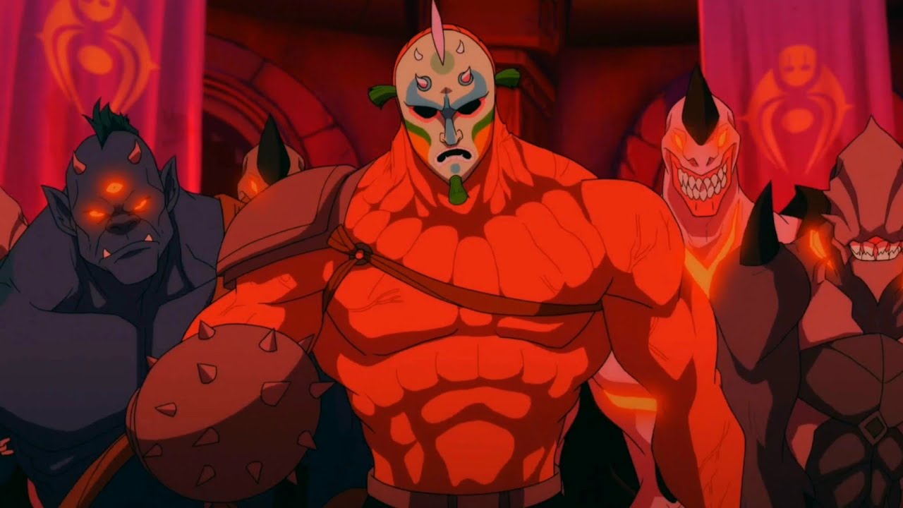 Drahmin - Fight Scenes (Mortal Kombat Legends)