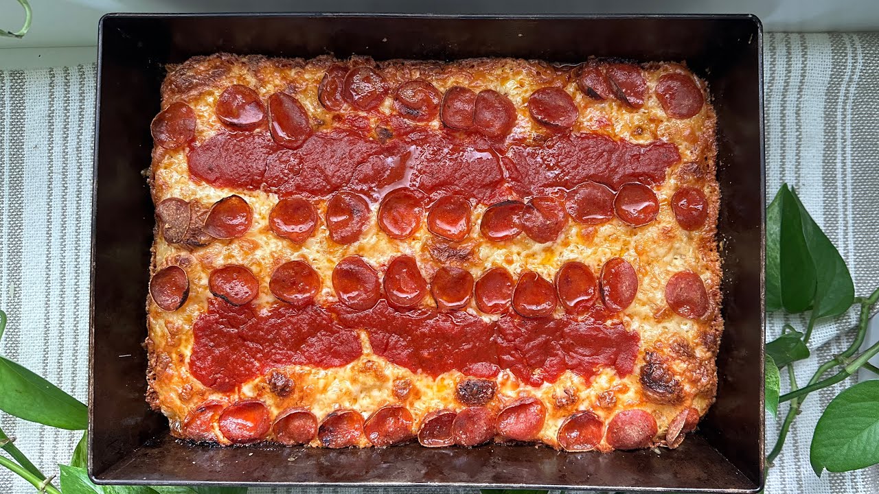 Classic Detroit Pizza | Tutorial (recipe included!)